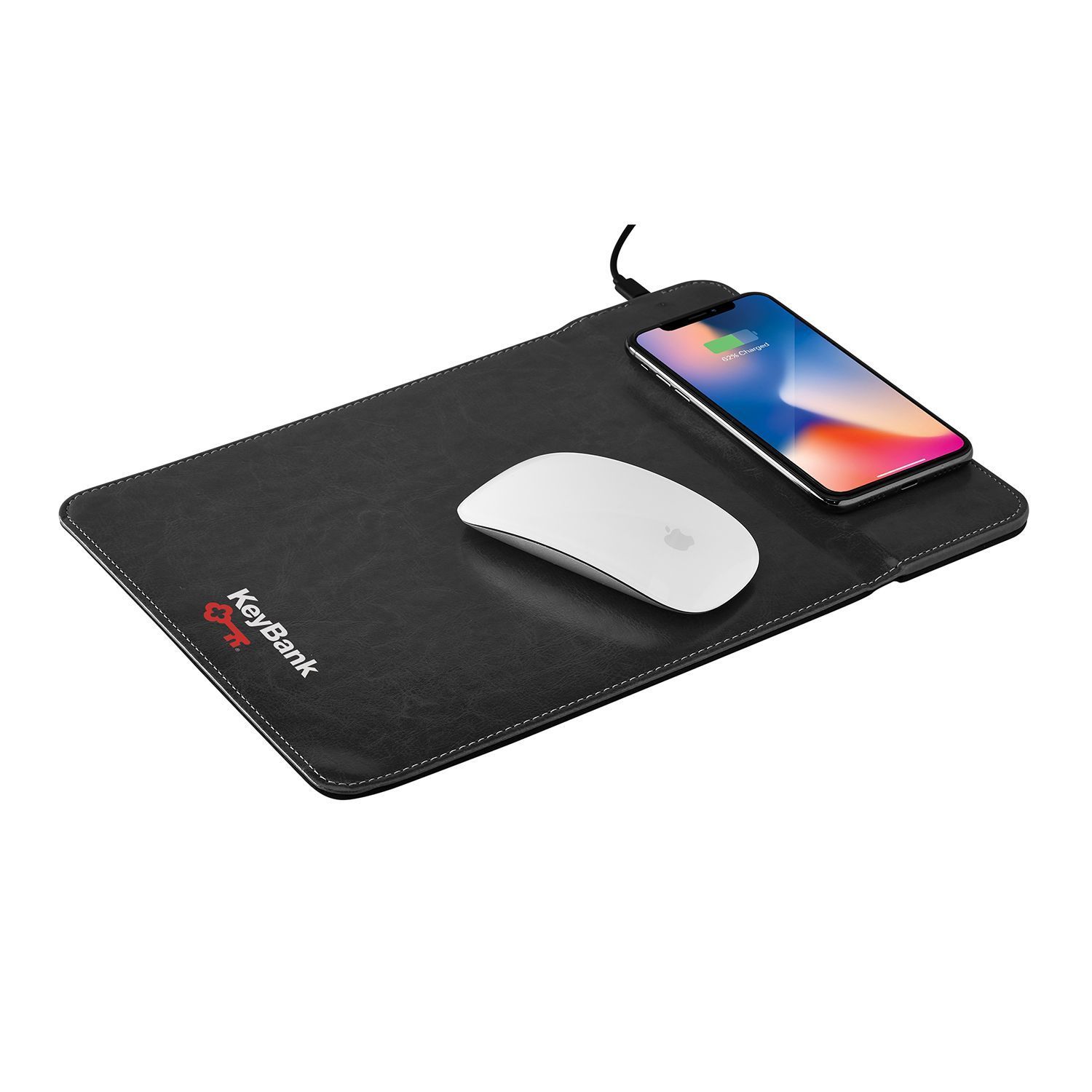 The Office Wireless Charging Mousepad with Phone Stand